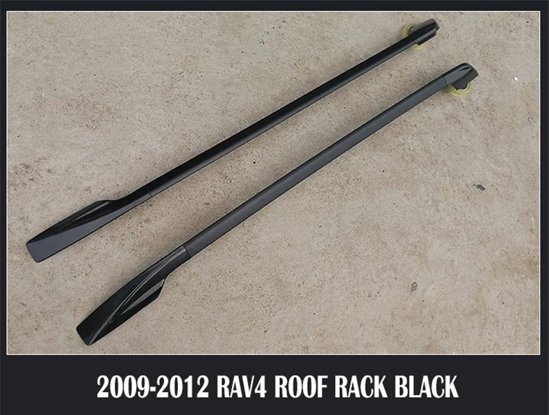 OEM Style Car Roof Rack For Toyota RAV4 RAV-4 2009-2012 Rails Bar Luggage Carrier Bars top Cross bar Rack Rail Boxes Accessories