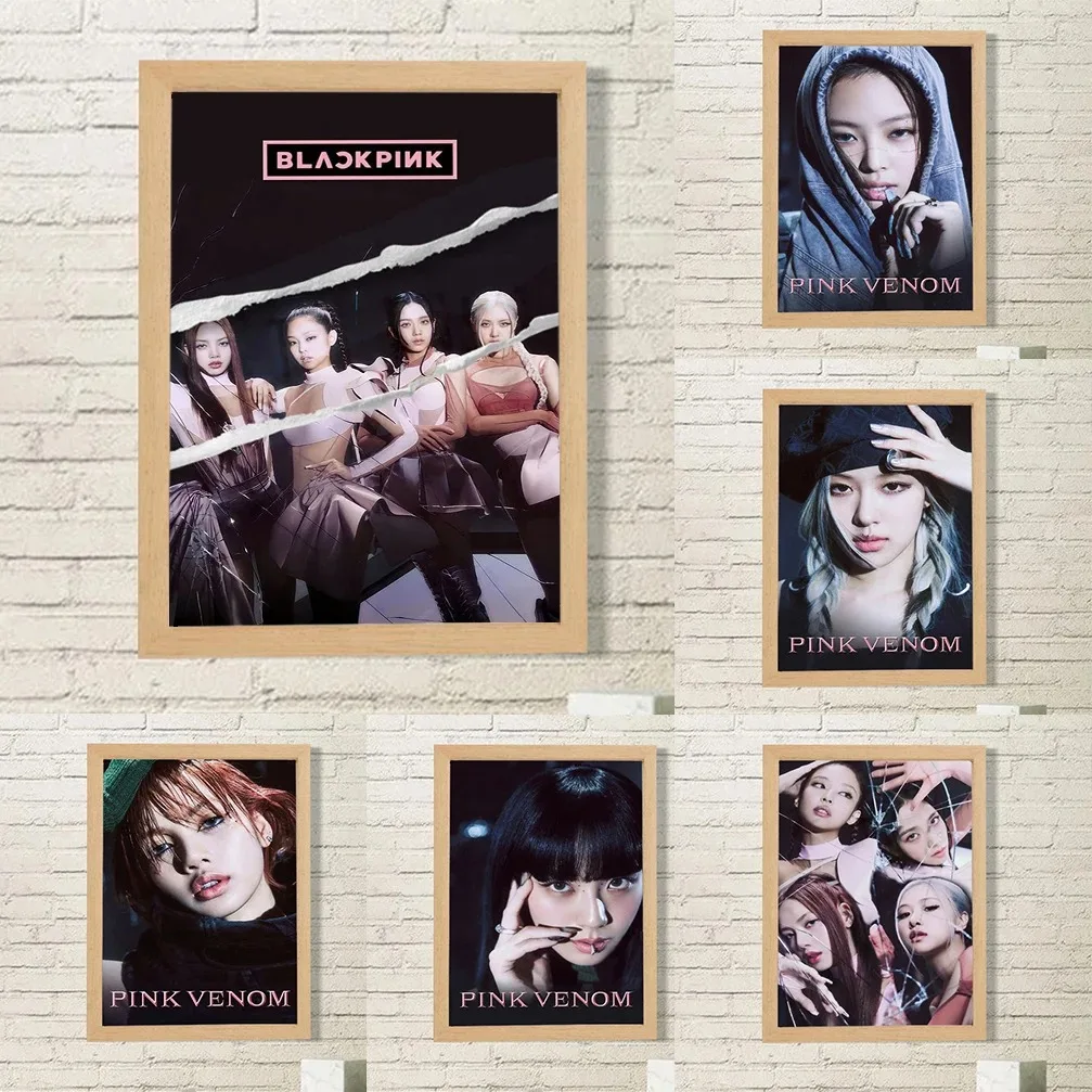 Классический стиль Kpop Album Artwork Печать на холсте для домашнего декора Идеально подходит для настенного искусства или де...