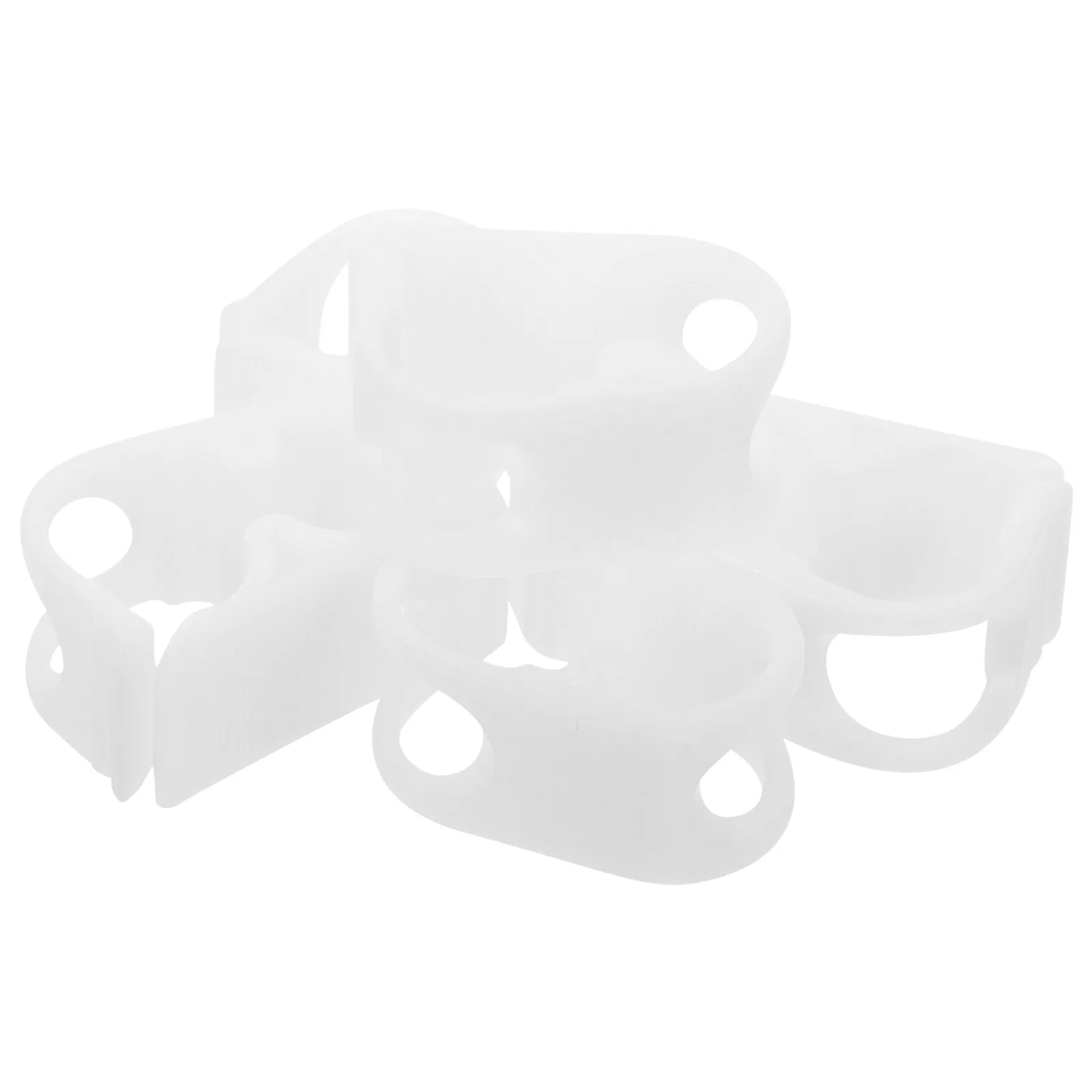 

5Pcs Plastic Tube Clamp Adjustable Shut Off Clips Water Flow Control Hose Clip for Laboratory Medical Analytical Equipment