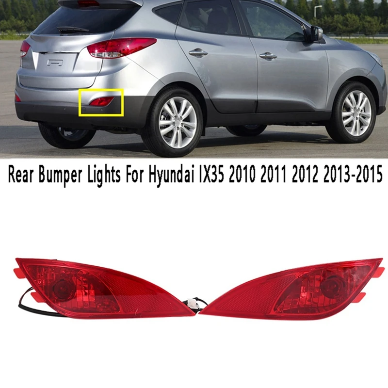 Rear Bumper Brake Light Rear Fog Light For Hyundai IX35 10-15 92405-2Z300 92406-2Z300