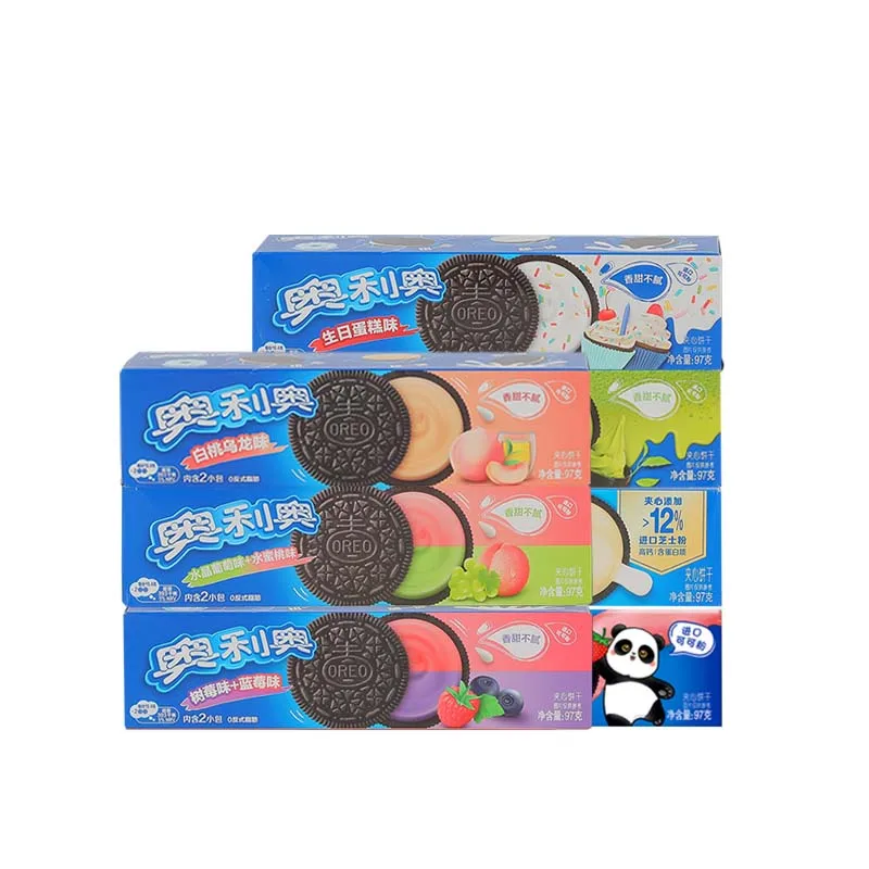 Печенье Oreo Sandwich 3,42 унции (97г)*4 упаковки детских закусок