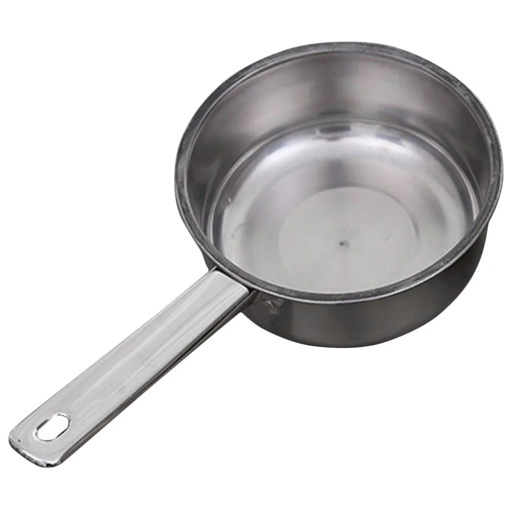 

Containers Square Handle Water Ladle Spoon Soup Stainless Steel Take Bath Silver Kitchen Gadget