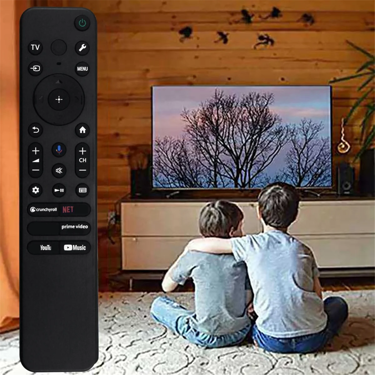 T05C-RMF-TX811U جهاز التحكم عن بعد الصوتي لجهاز التحكم عن بعد للتلفزيون الذكي Sony