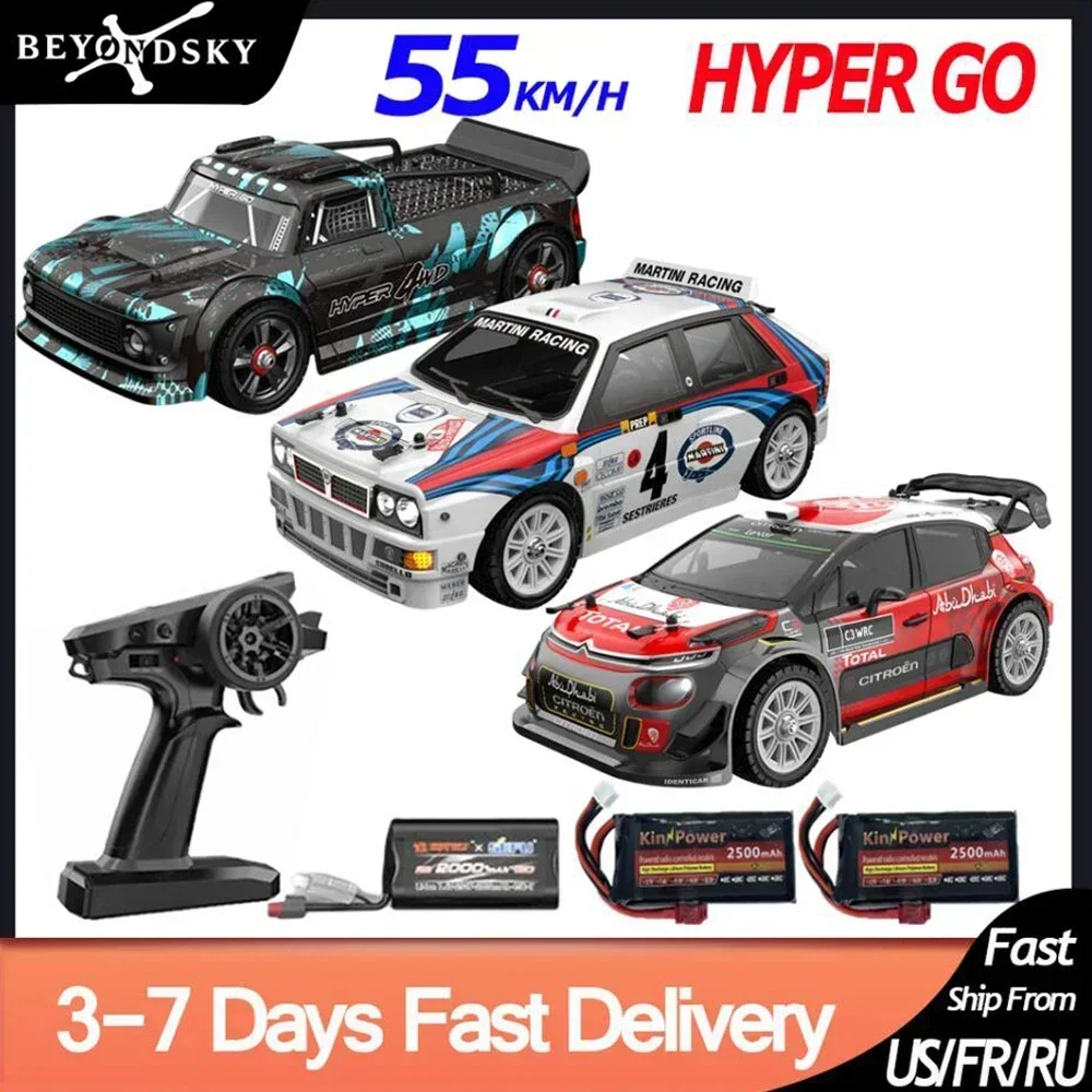 HYPER GO MJX14301 14302 14303 1/14 RC Car Brushless 2.4G Remote Control 4WD Off-road 55km/h High Speed RC Car Truck Hobby Toy