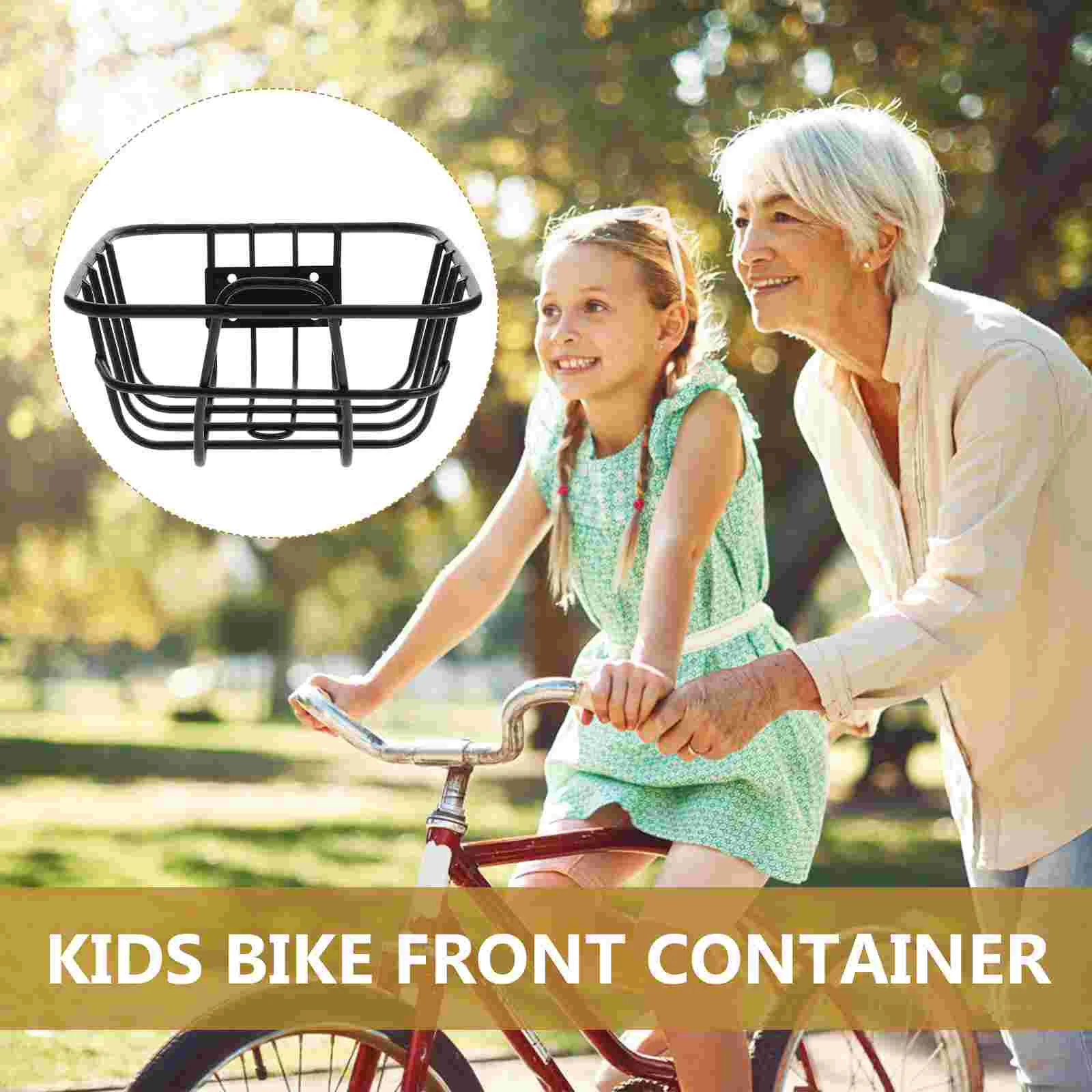 Bike Basket Rear Bicycle Electric Bikes Kids Container Miss Children Cycling Scooter