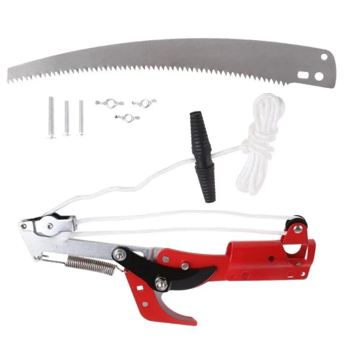 High-altitude Extension Lopper Branch Scissors Extendable Fruit Tree Pruning Saw Cutter Garden Trimmer Tool for 3cm Thick Branch