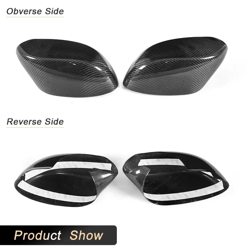 Car Rearview Mirror Covers Caps for BMW Z4 E85 2002-2008 Add On Racing Side Mirror Caps Shell Body Kits Carbon Fiber view 6