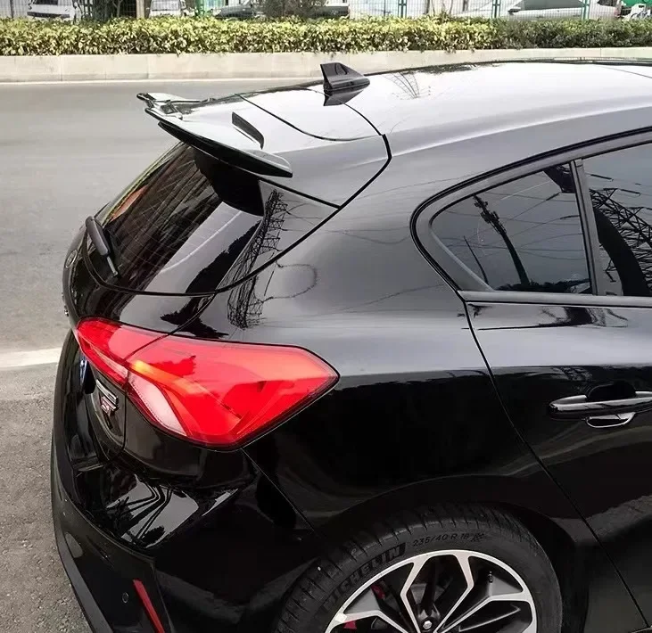 2019 To 2013 for Ford Focus MK4 ST-Line Spoiler Hatchback Extension Rear Wing Tuning Sinetickers Auto Replacement Parts