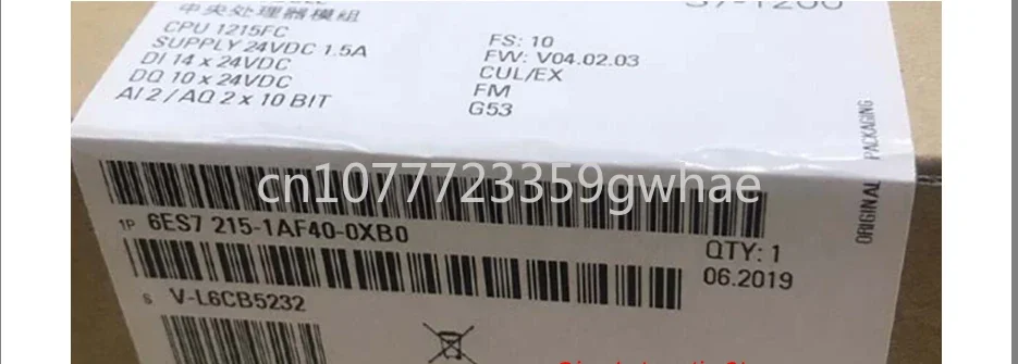 6ES7214-1AF40-0XB0 6ES7215-1AF40-0XB0 6GK7343-1EX11-0XE0, New PLC