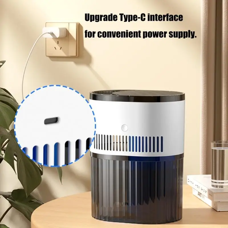 Umidificador 3L Brums libera com íon negativo para purificadores ar uso casa com tecnologia evaporação legal N58D