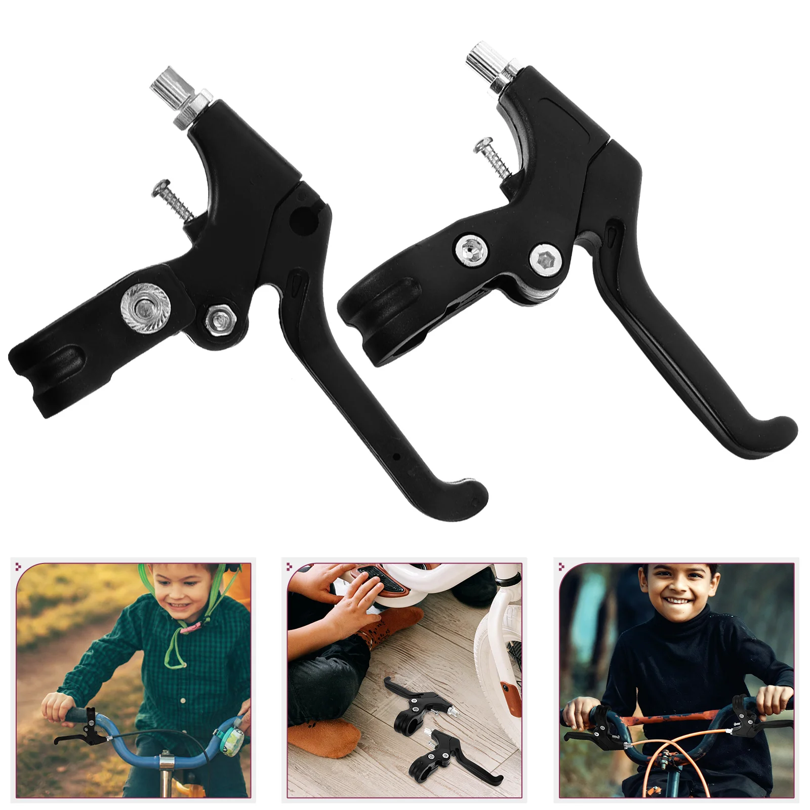 

Handle PP Plastic Bar Ends Sturdy Easy Front Gate Parts Kids bicycles Lever Cycling Brakes Bike Parts