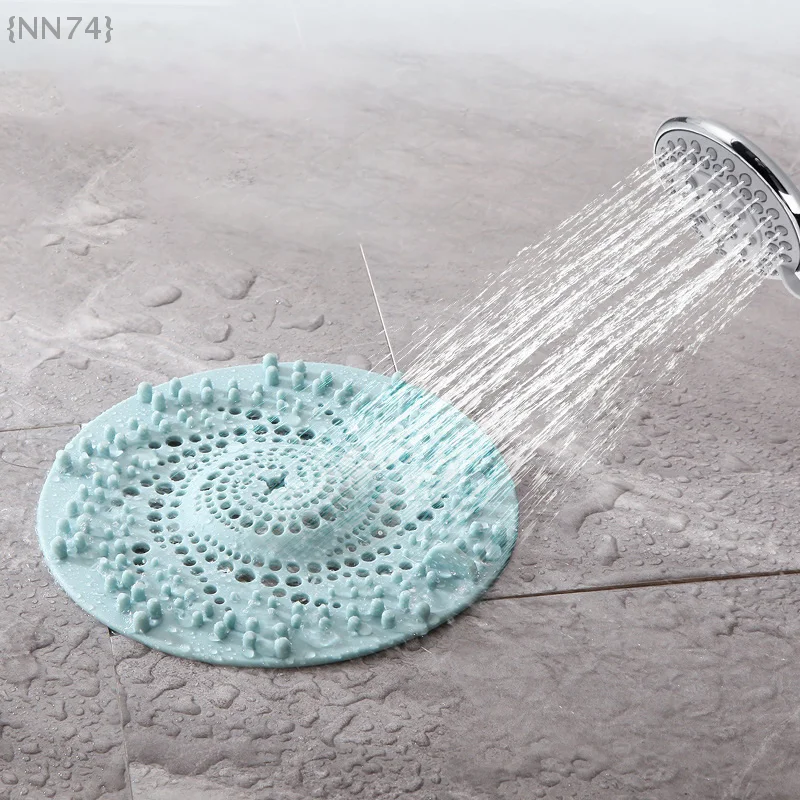 1Pc Silicone Hair Catcher – Universal Drain Strainer For Kitchen Sink & Bathroom Shower, Floor Filter Accessory