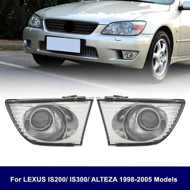 

Автомобильные фары для altex для LEXUS IS200 IS300 98-05, автомобильный бампер, отражающая лампа, передняя решетка, противотуманная фара, лампа без лампы