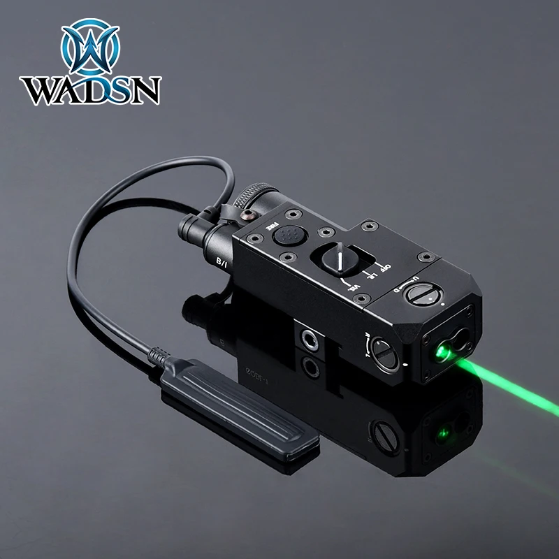 

WADSN Metal CQBL-1 Red Green Blue pointer laser Indicator IR Aiming Sight Hunting Airsoft Weapon Aiming Fit 20mm Picatinny Rail