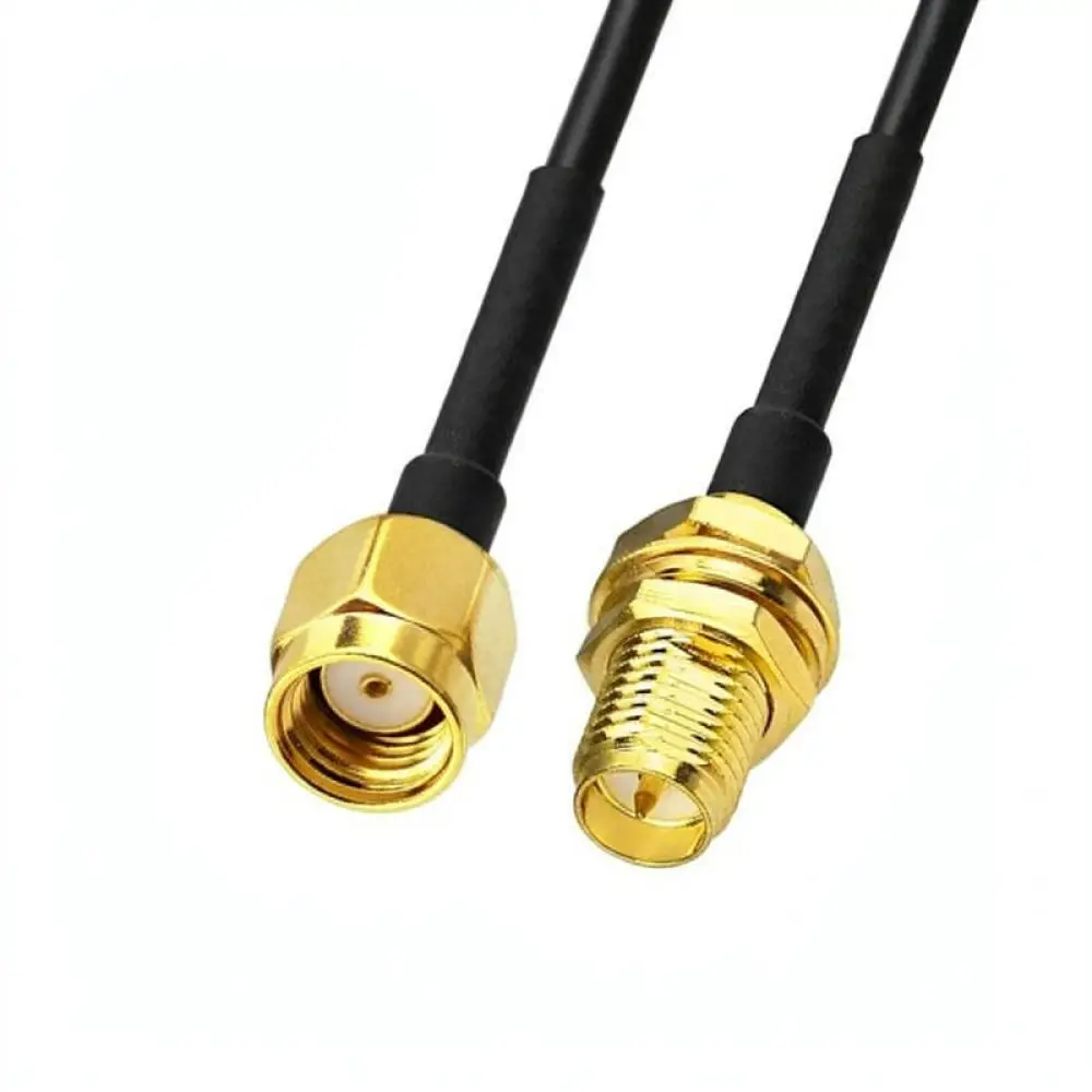 For For JX SMA Connector Extension Cord Low Loss RF Cable For 4G Router Wireless Signal Strength Improvement Accessory