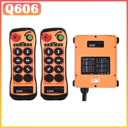 Q606 industrial wireless remote control two-speed stepless matching code remote control large crane lift hoist crane controller