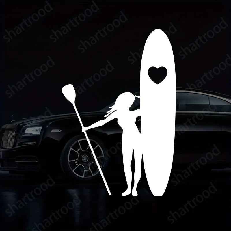 1 шт., стоячая доска для серфинга, любимая наклейка для SUP, наклейка для автомобилей, грузовиков, мотоциклов, бамперов, окон, ноутбуков