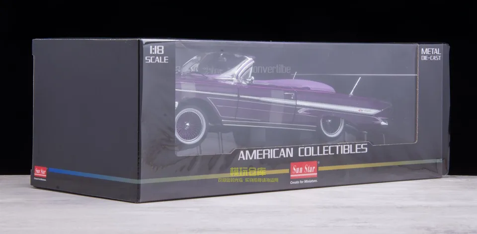 1:18 Chevrolet Impala Lowrider 1961 alloy die-cast miniature