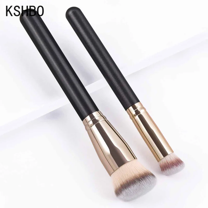 KSHBO 1/2/3pcs Foundation Concealer Brush Set Makeup Brush 170 270 Synthetic Hair Foundation Blending Brush Cream Contour Tools