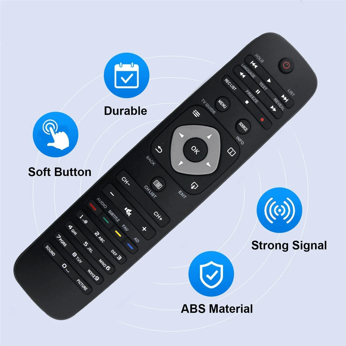 ABWH_42PFT4001 32PHT4001 Remote for PHILIPS LED LCD TV 996596004544