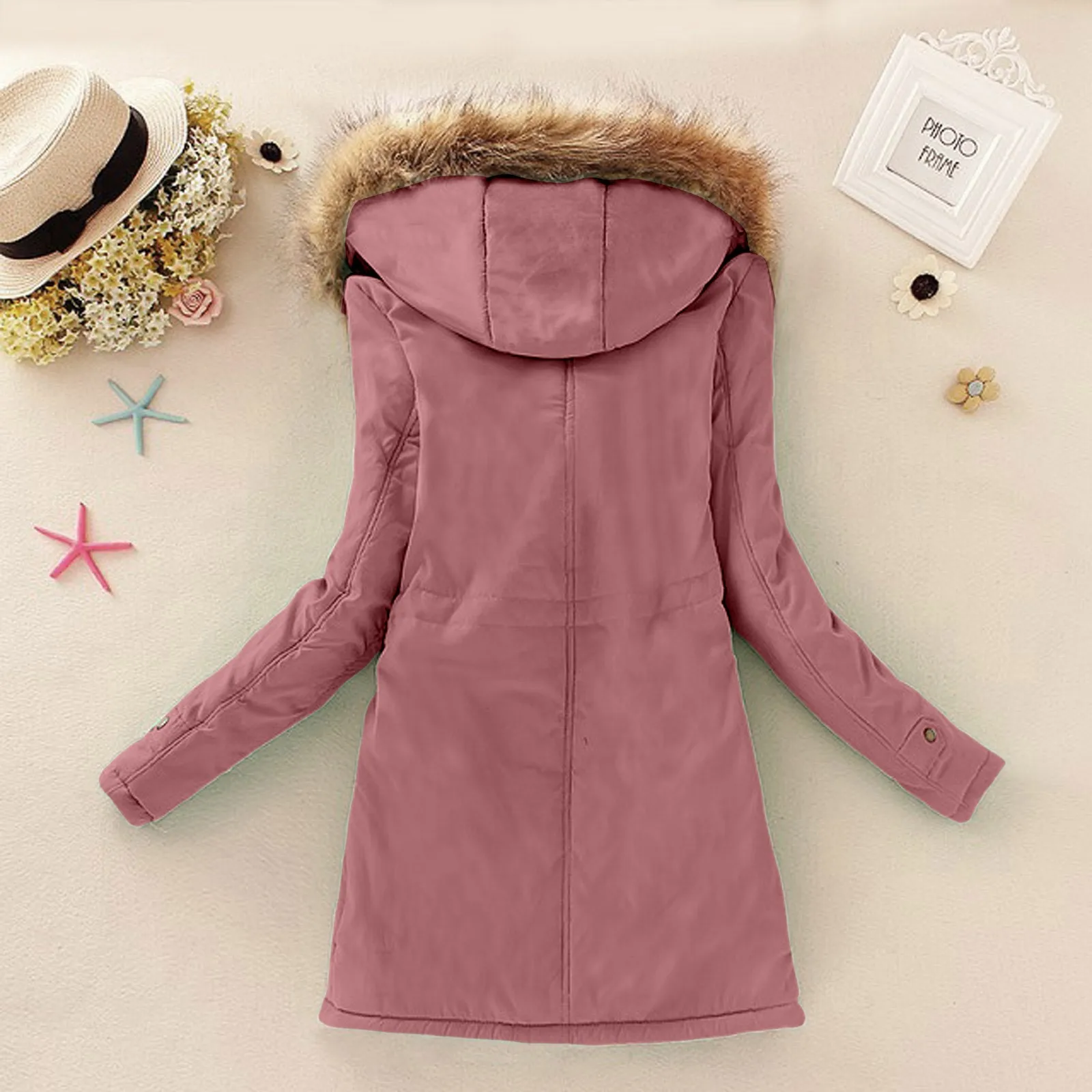 Spring Autumn Winter Jacket Women 2024 Thick Warm Hooded Parka Mujer Cotton Padded Coat 3xl Casual Slim Jacket Female