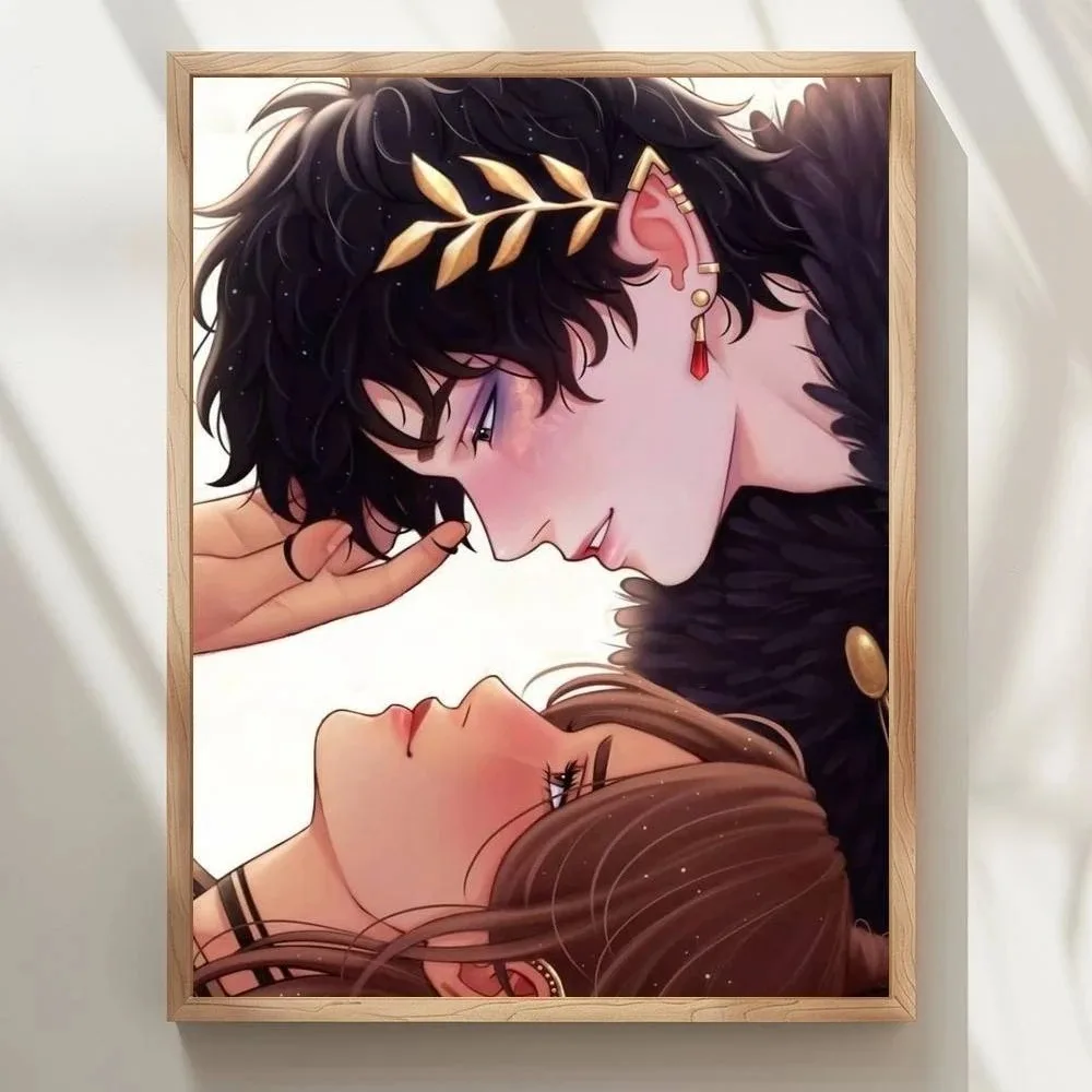 

Anime The Cruel Prince Oil Painting By Number Classic Home Decoration Painting Wall Bedroom Room Decor Gift Frameless