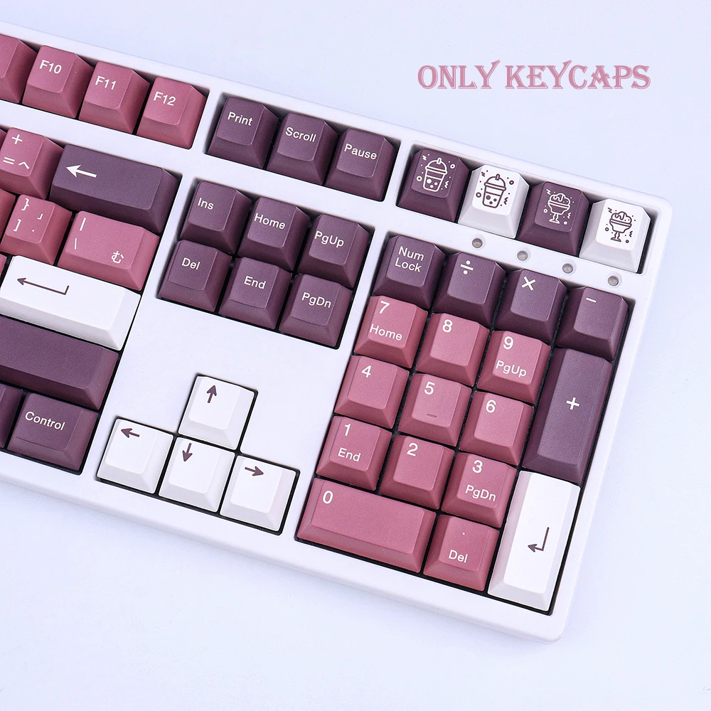 Gmk bingsu keycaps 130 keycaps Cherry profile-DYE ส่วนบุคคล gmk keycaps สำหรับ Mechanical keycaps