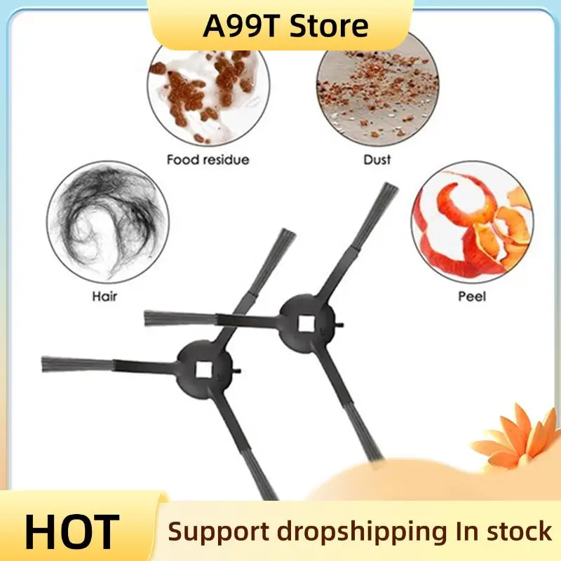 A99T 6PCS Brush Filter Mop Cloth Kit For Dreame Mova M1 For Dreame Trouver M1 Efficient Household Cleaning Replacement Parts