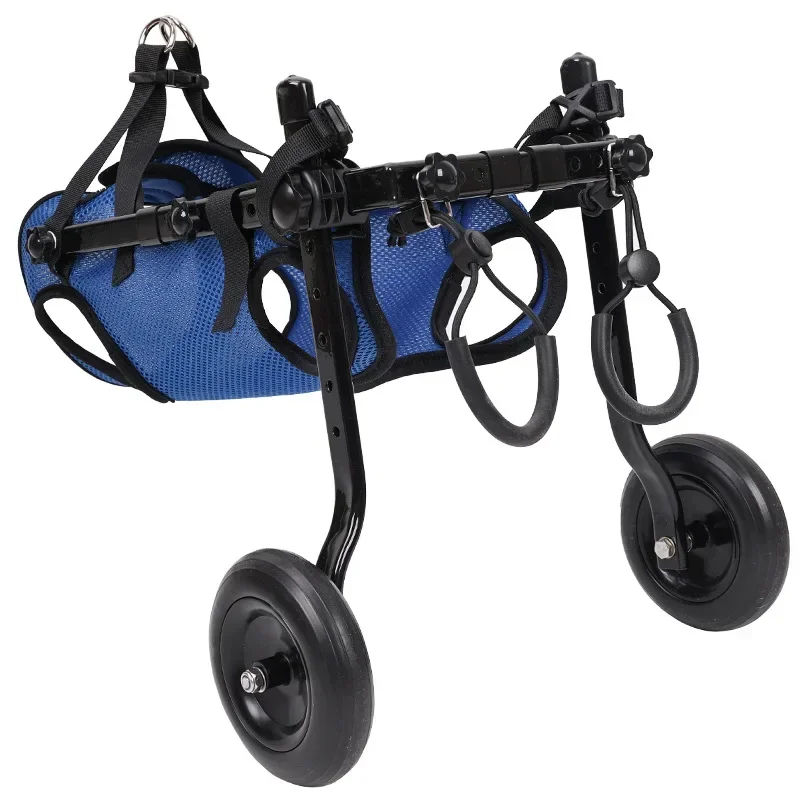 adjustable-dog-wheelchair-hind-limb-disabled-pet-cat-dogs-mobility-aid-trolley-legs-rehabilitation-light-pet-walk-tools
