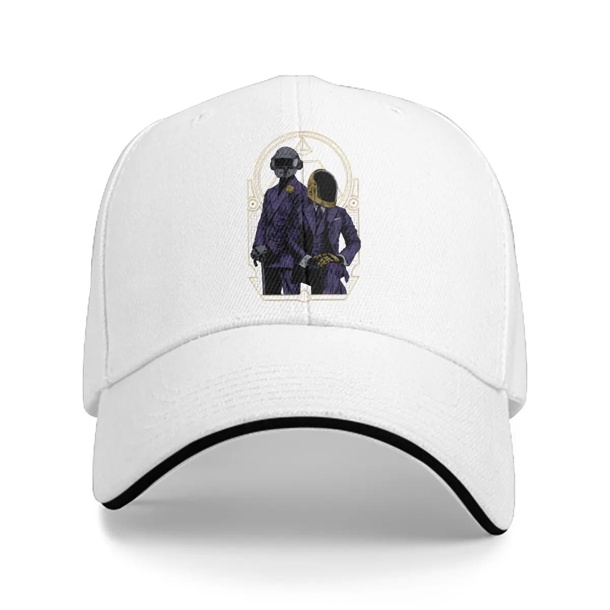 

Gentleman After All Baseball Cap Men Hats Women Visor Protection Snapback Daft Punk Caps