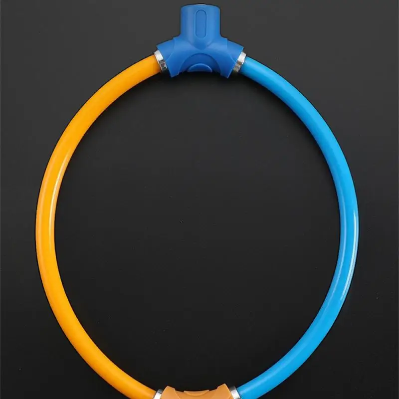 Bloqueio de forma de anel de bicicleta anti-roubo mtb estrada mountain bike bloqueio acessórios de bicicleta o-lock ciclismo aço segurança fechaduras de bicicleta