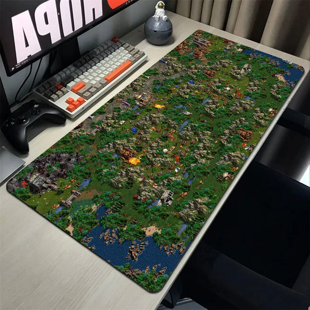 HD H-Heroes of Might and M Magic 3 Mousepad With Pad gaming accessories Prime Gaming XXL Keyboard Pad Stitch Padding Mat