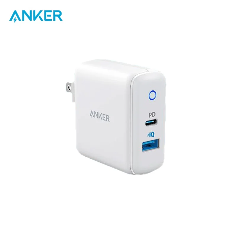 

Anker PowerPort PD Nano USB C настенное зарядное устройство 35 Вт компактное быстрое зарядное устройство адаптер для iPhone Samsung