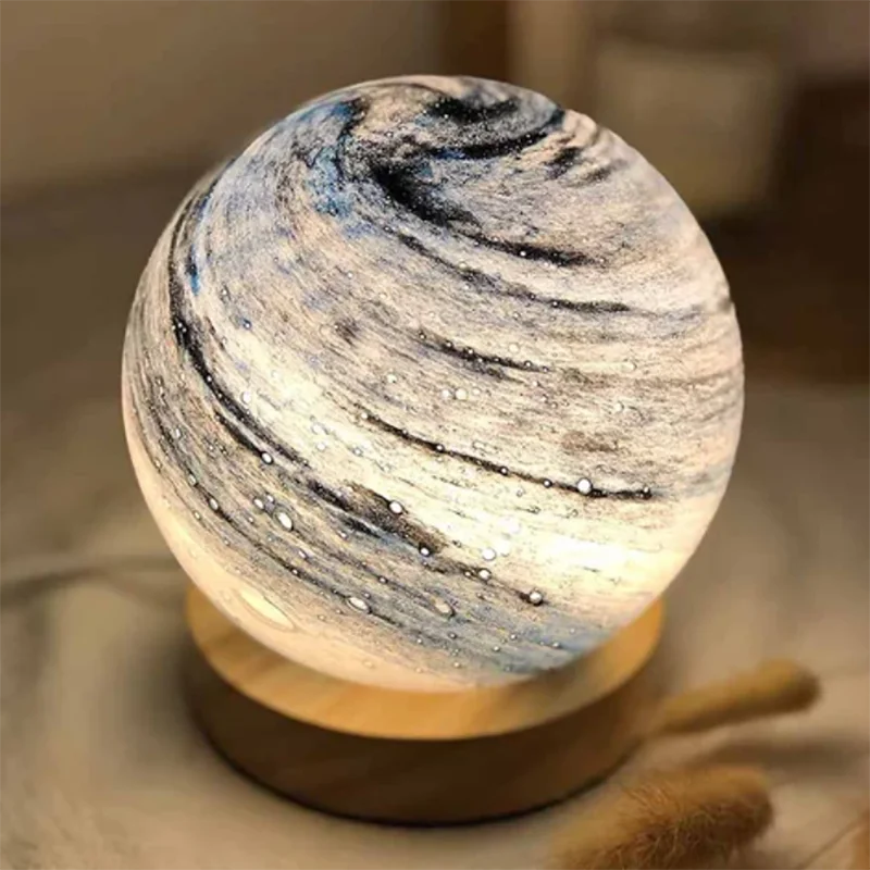 

Planetary Atmosphere Light Decoration for Bedroom Table Lamp Led Mood Lights Decoration for Home Bedside Ornaments Usb Lighting