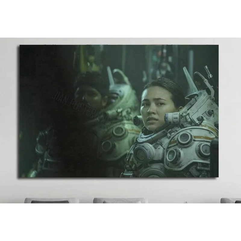 NJ135 Underwater Movie 4 Silk Posters and Prints wall art Art Poster Home Decor
