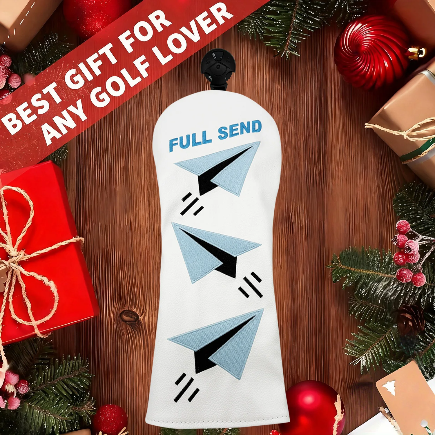 For Golf Clubs: Wear-Resistant Golf Club Covers with Paper Airplane Embroidery, Stylish Clubhead Suitable for Golf Equipment image 5