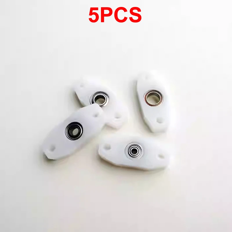 5PCS POM Plastic Bearing Seat with Bearing 2/2.5/3/4/5mm Hole Miniature Fixed Bracket Accessories for Making Toy DIY Model Hobby