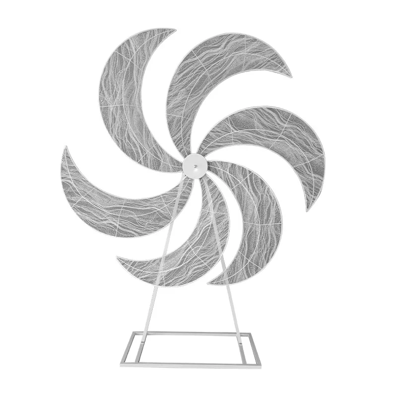 

Wedding props Electric windmill wrought iron luminous street light series Wedding rotating Ferris wheel ornament decoration