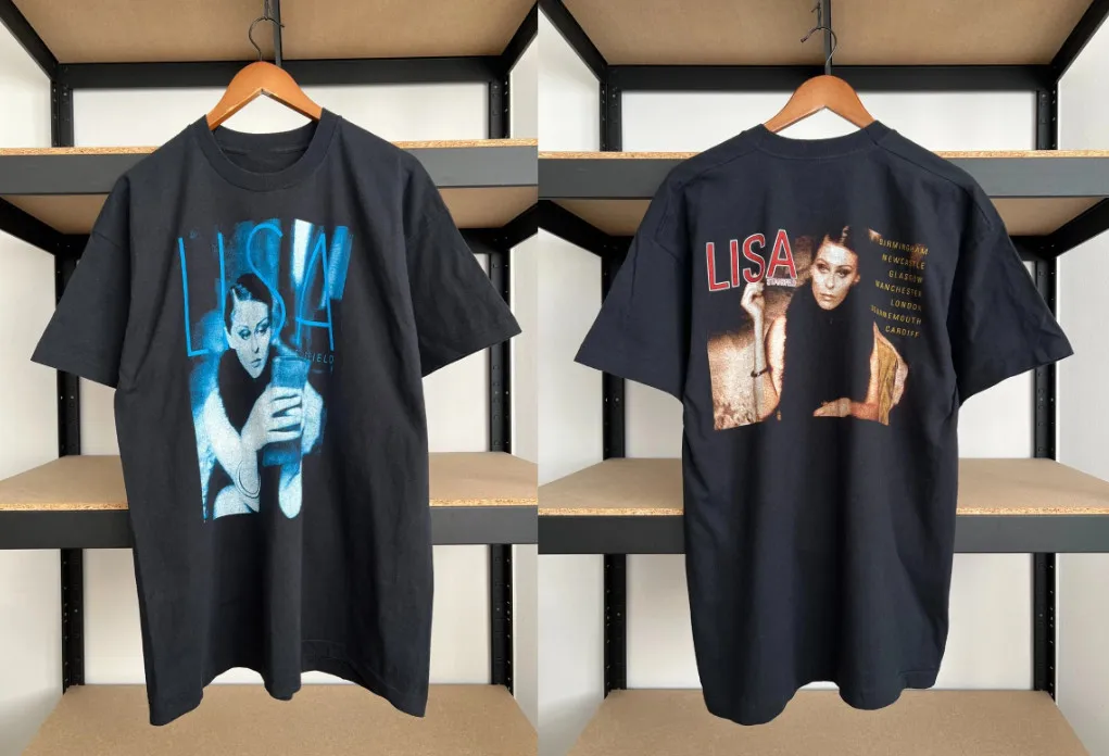 Vintage 90s Lisa Stansfield Promo Tour Black Music Band Graphic T-Shirt S-5XL