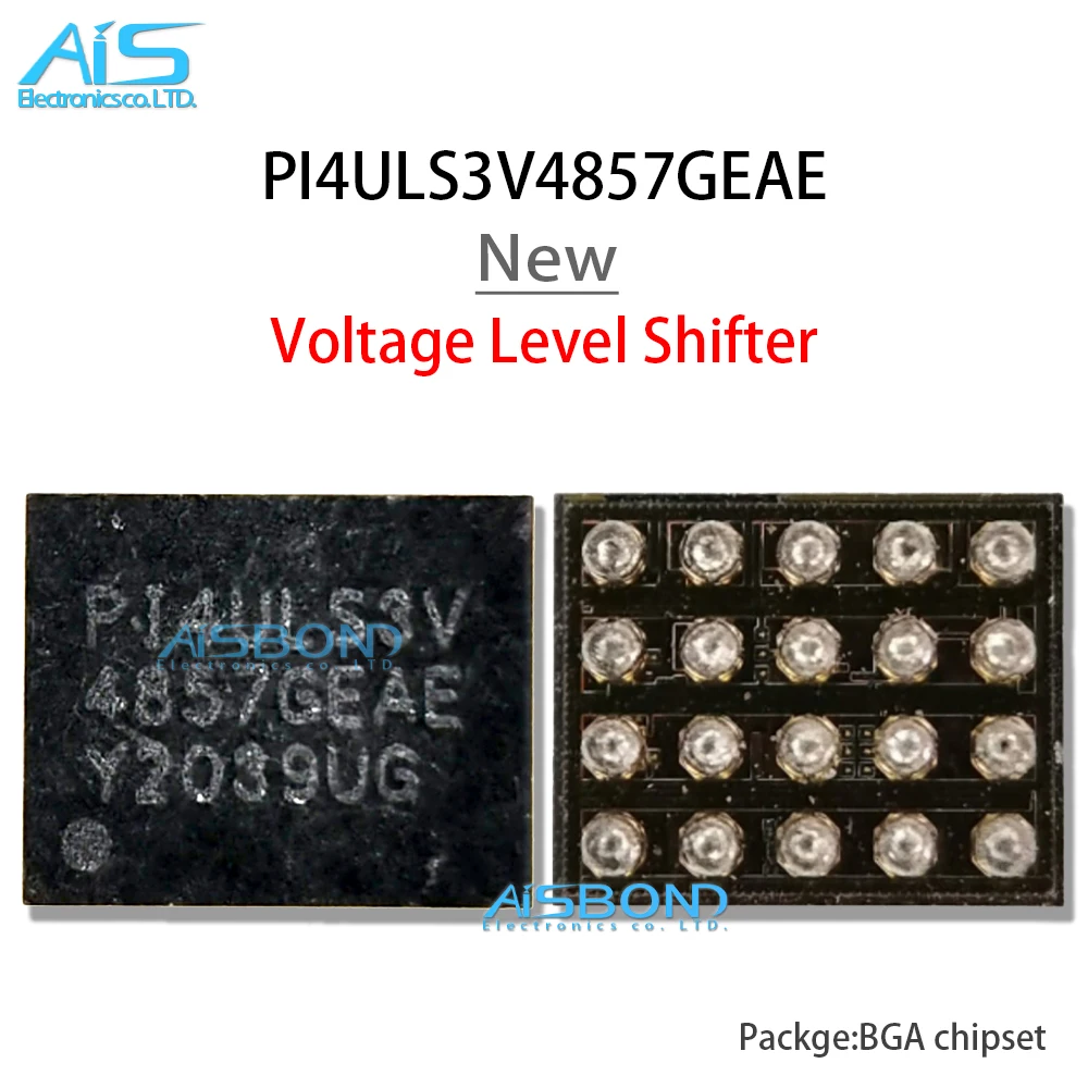 New PI4ULS3V4857GEAE P14ULS3V 4857GEAE Bidirectional level converter IC 20-WLCSP Chip