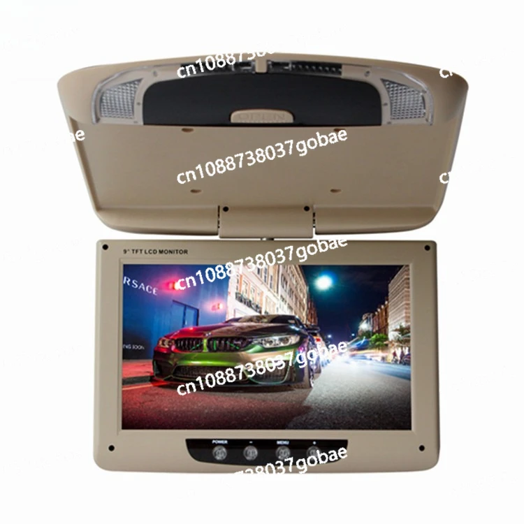 

Ultra-thin car wide voltage reversing image display, car 9-inch high definition ceiling display