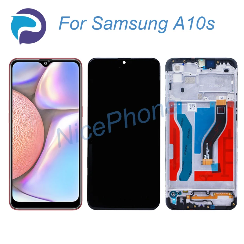 For Samsung A10s LCD Screen + Touch Digitizer Display SM-A107F, SM-A107M A10s LCD Screen Display