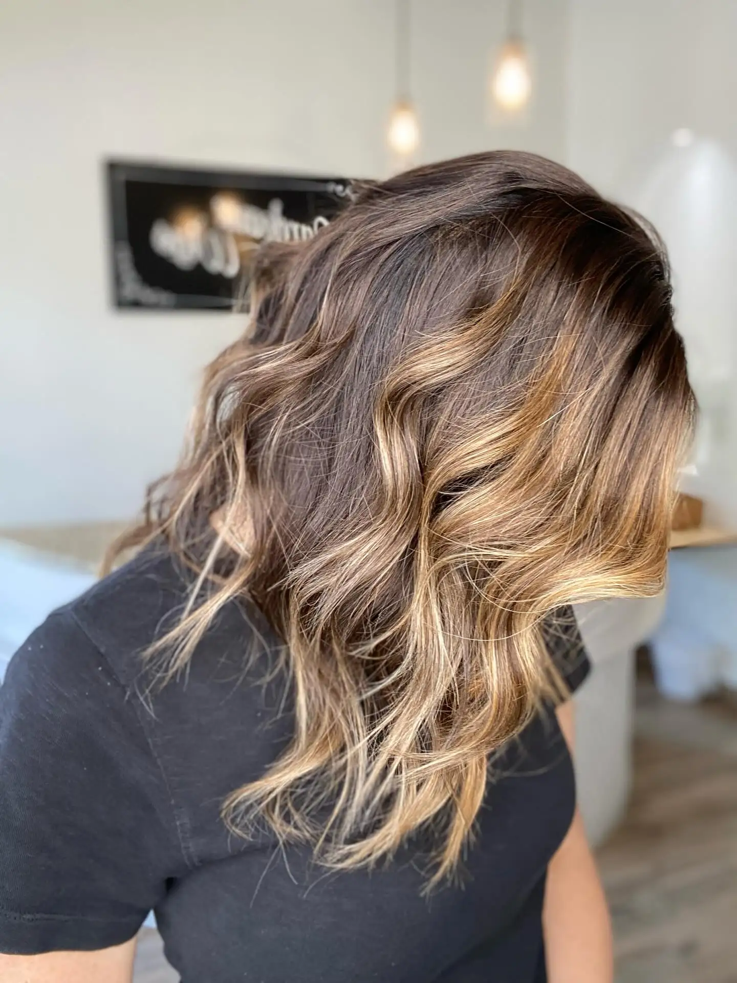 Ежедневные мелированные медово-коричневые парики спереди для белых и черных женщин, объемная волна на плечах, термостойкий синтетический парик, использование для косплея