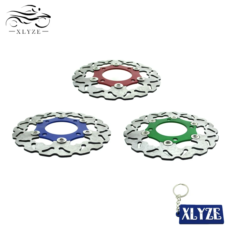 XLYZE 220mm Floating Brake Disc Disk Rotor For 50cc 110cc 125cc 140cc 150cc 160cc SDG wheel Pit Dirt Bikes