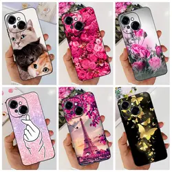 Tecno Spark Go 1 / POP 9 / Spark Go 2025 전화 커버 용 케이스 SparkGo 1 케이스 용 사랑스러운 만화 부드러운 실리콘 충격 방지 범퍼