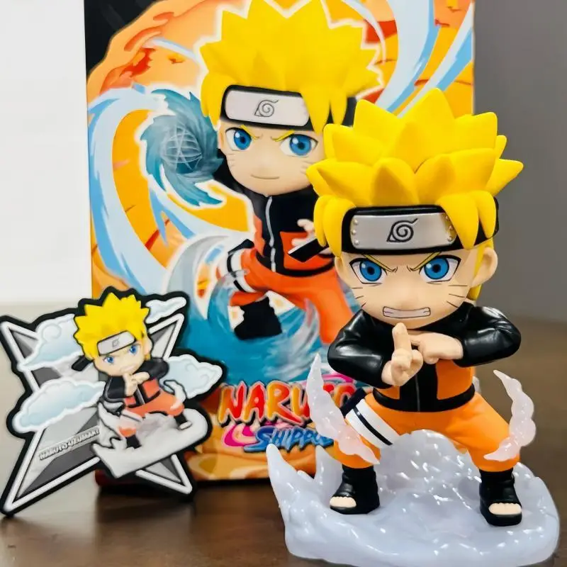

New Original Naruto Shippuden Ultimate Battle Blind Box Action Figures Trendy Game Accessories Ornament Toy Boy Holiday Gift