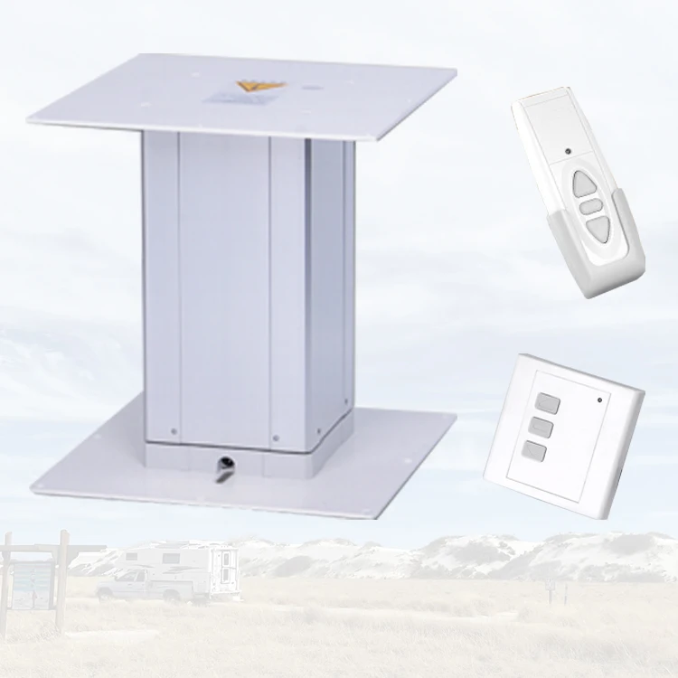 

2024 Best Selling Adjustable RV Table Leg Electric Caravan Table Leg with Good Bearing for Camper Van Body Parts