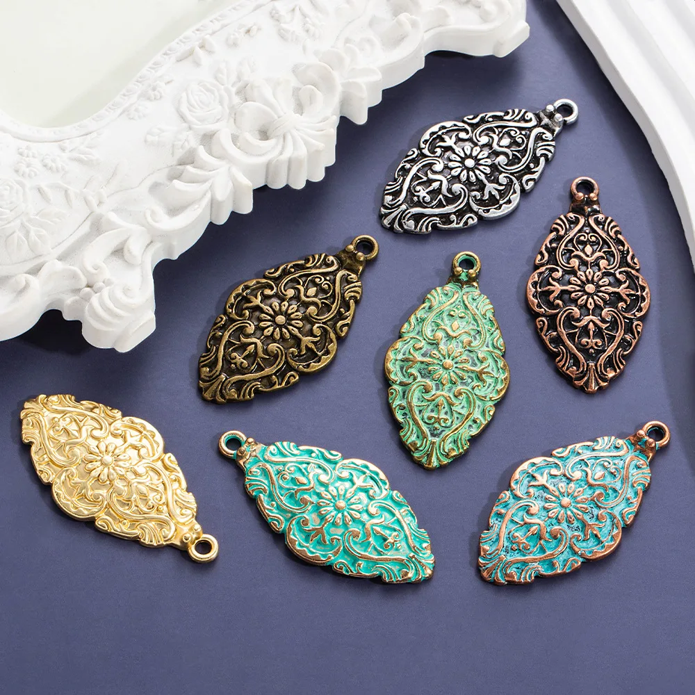 

Retro alloy jewelry with irregular patterns, DIY jewelry, fashionable clothing and accessories