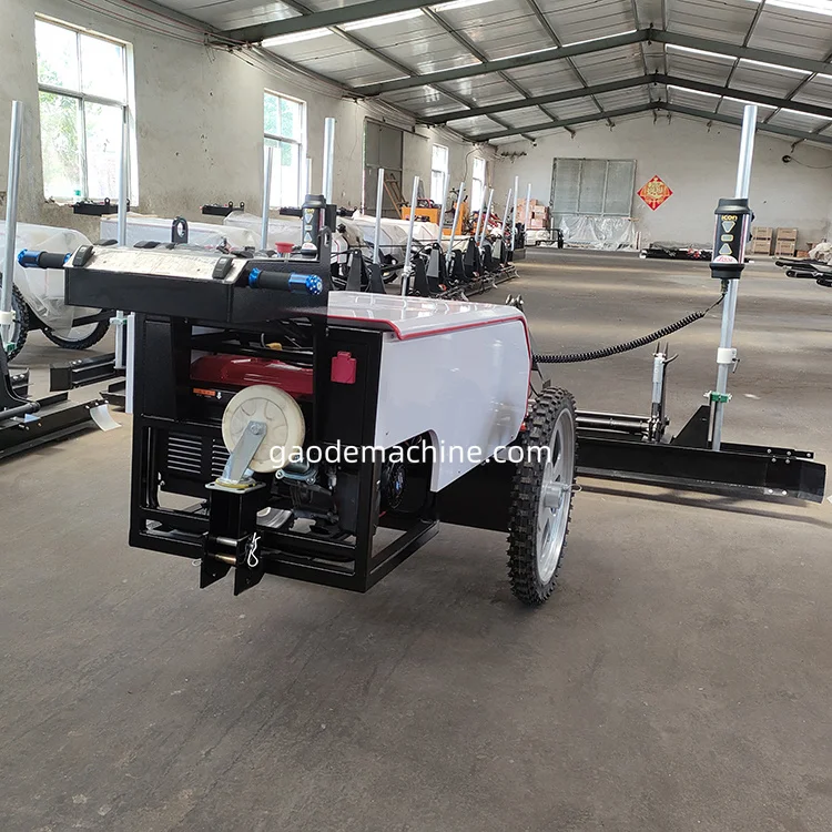 GD100-2S Two-wheel Walk-behind Automatic Petrol Concrete Cement Pavement Hand-held  Leveling Machine