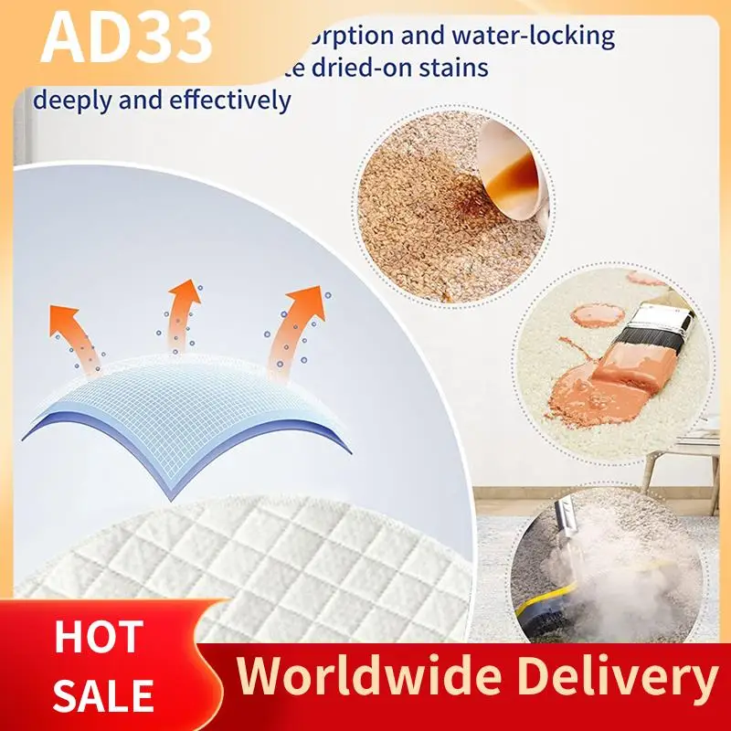 30Pcs Disposable Mop Cloth For Xiaomi Lydsto R1 Robot Vacuum Cleaner Parts Accessories Kit For Home Remove Dust